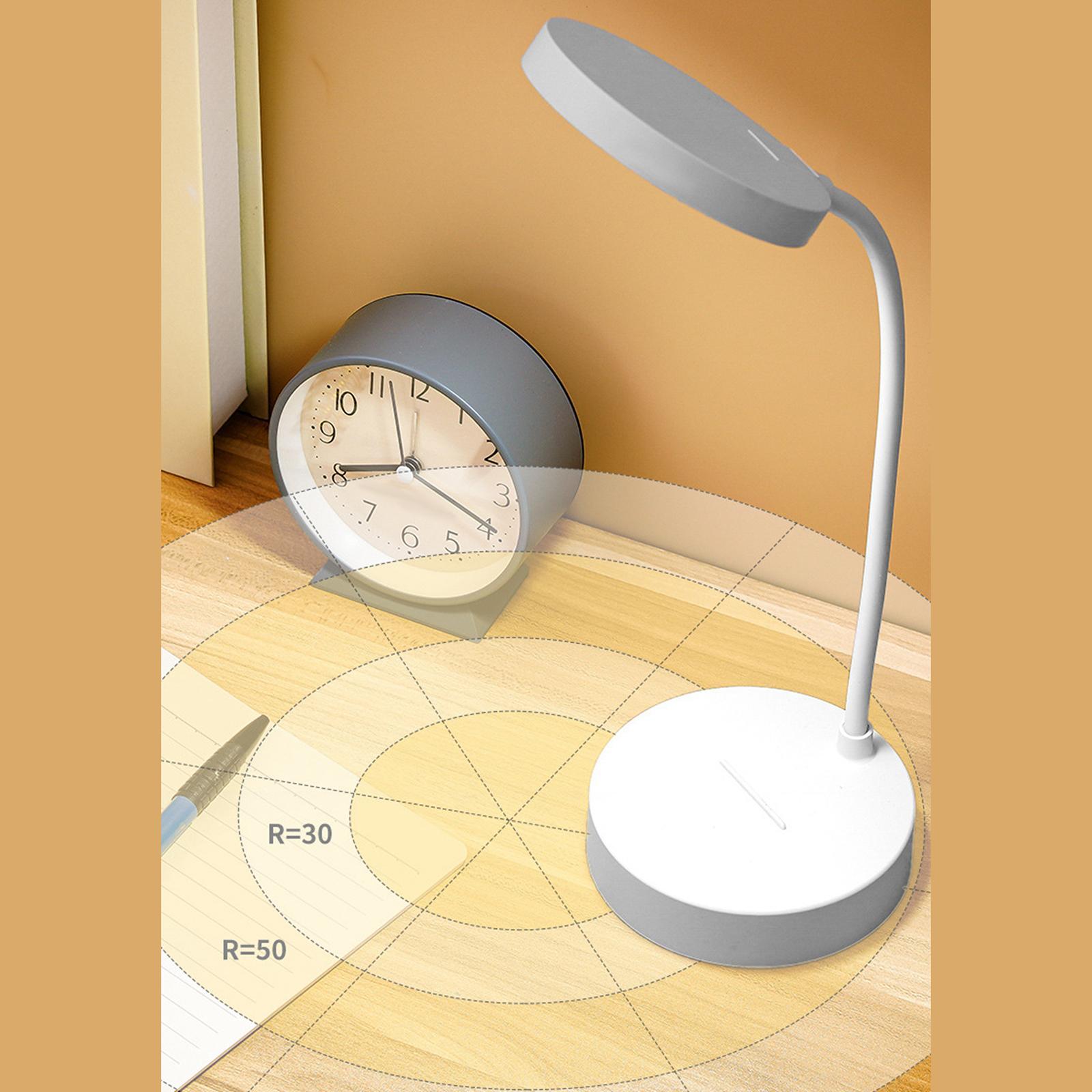 LED Desk Lamp Bedside Reading Lamps Eye Protection for Living Room Bedroom