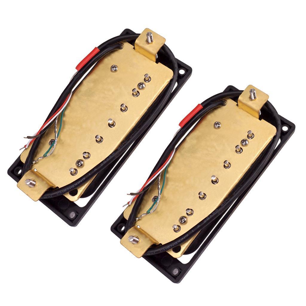 2PCS Electric Guitar Humbucker Pickups Neck & Bridge Set