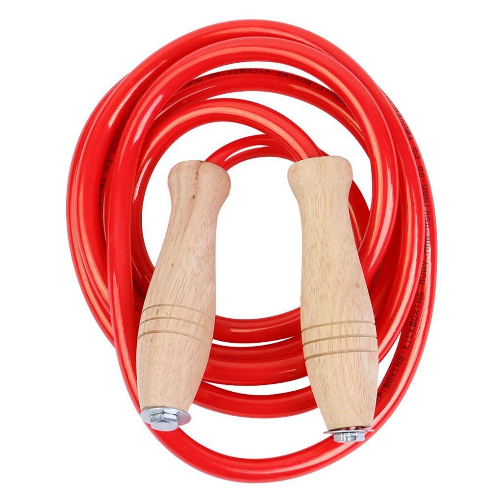 DÂY NHẢY THỂ LỰC BẢN TO CÁN GỖ -