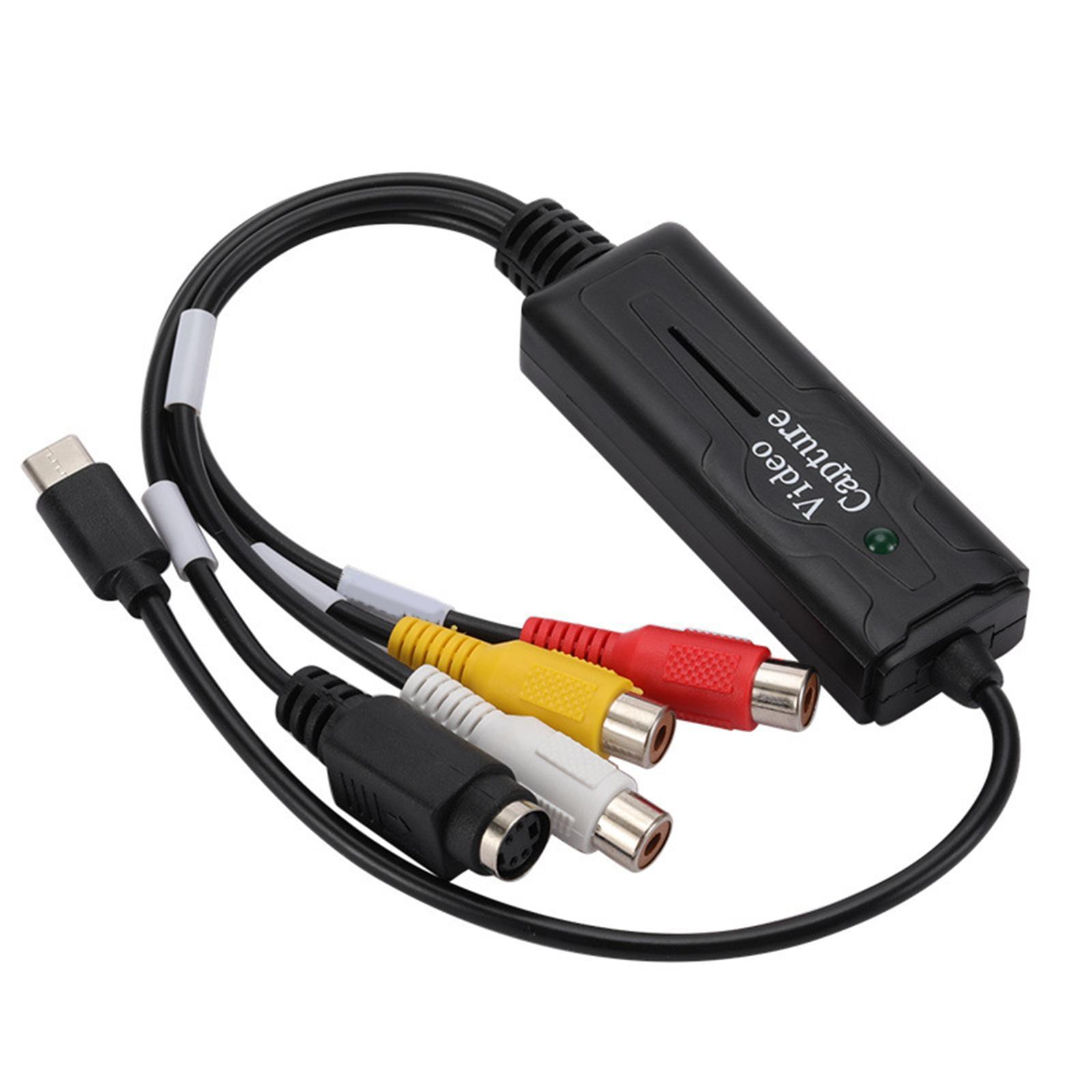 RCA to USB Converter Digital Via USB 3.1 Port Audio for PC/Mobile