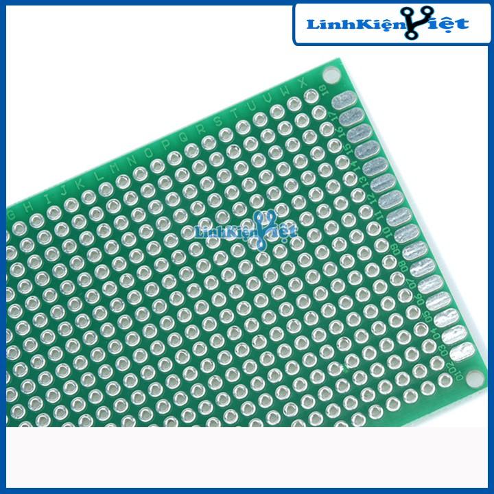 Phíp Đồng Đục Lỗ PCB ( Xanh Tốt ) Kích Thước 12x18CM