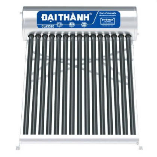 Máy nước nóng Năng lượng mặt trời Đại Thành Classic 130L 160L 180L Chính Hãng, Chỉ bán khu vực miền Nam, Bảo hành 5 năm