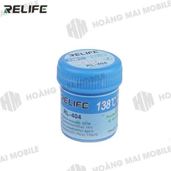 Thiếc hàn bột RELIFE RL-404 138 độ lọ 50g