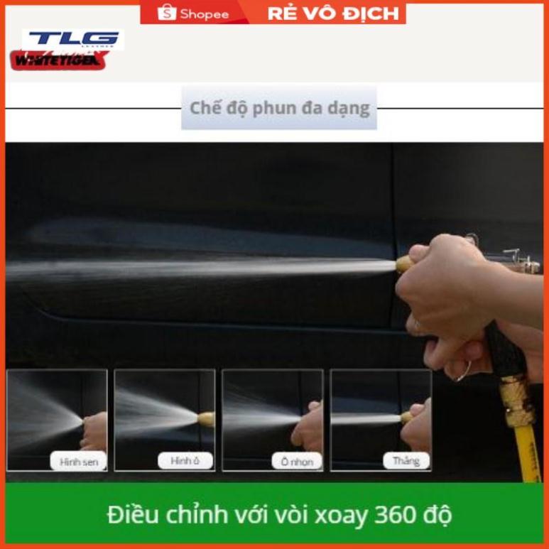 Vòi xịt nước rửa xe thông minh làm sạch mọi thứ bằng nước áp lực cao với nhiều chế độ 206236
