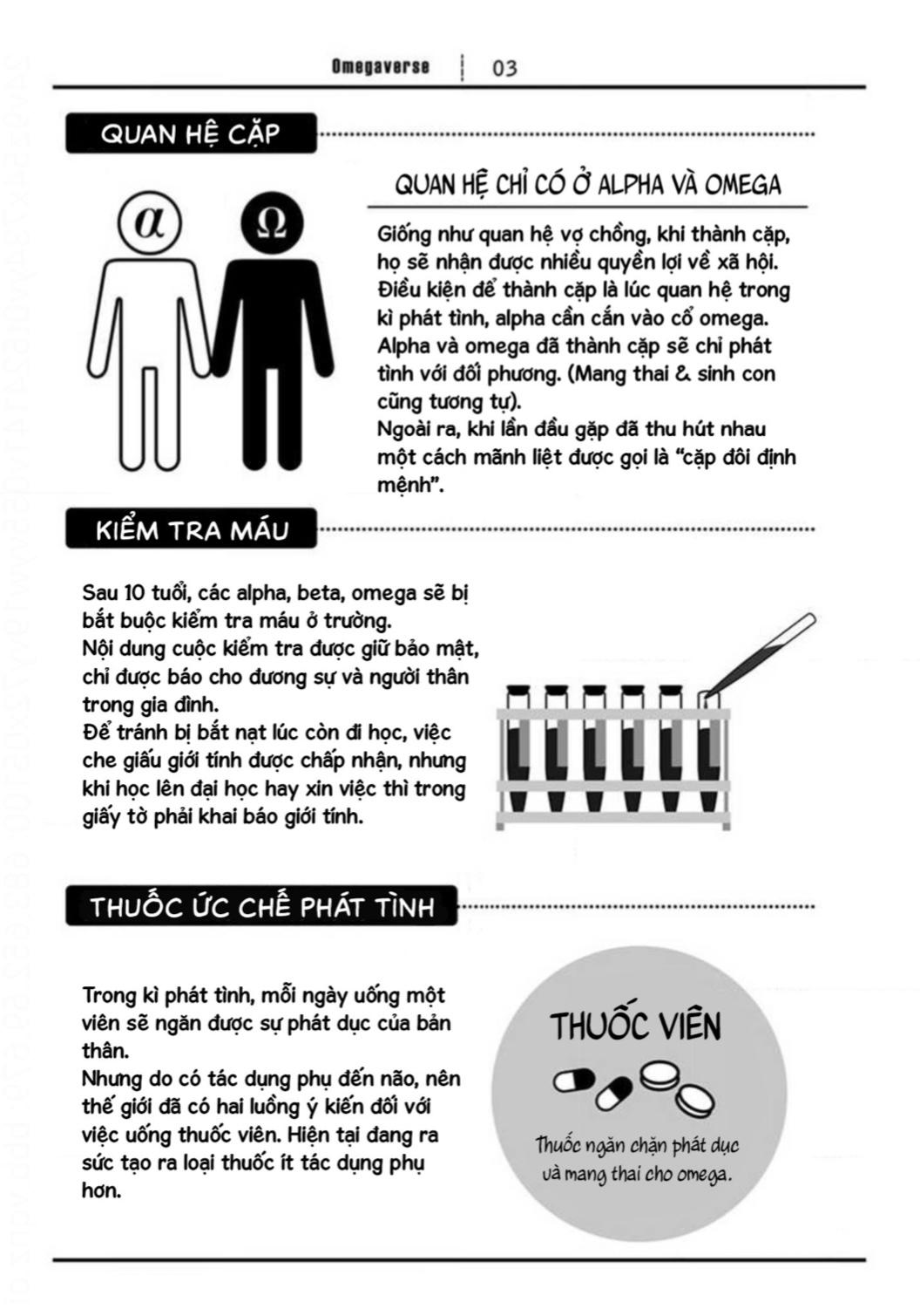 omega giả vờ kiên cường đó là bạn tình của tôi chapter 1 3