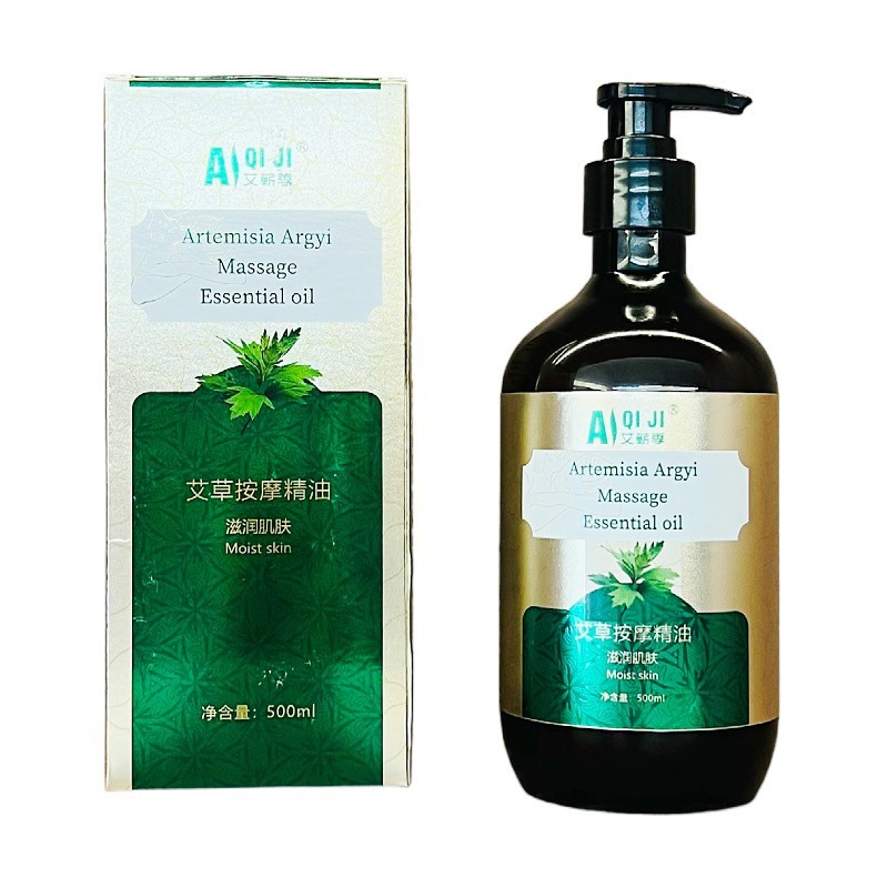 Tinh dầu massage body NGẢI  CỨU đả thông kinh lạc Chai 500ml/100ml