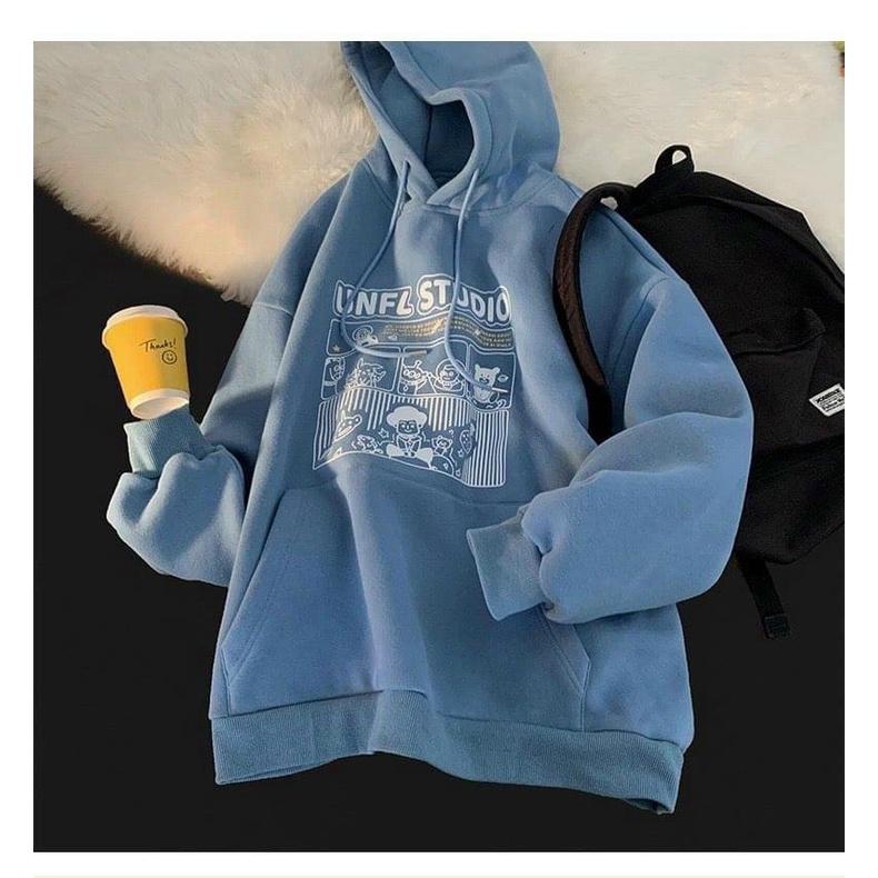 ÁO KHOÁC HOODIE NỈ NGOẠI Áo KHOÁC Hoodie BASIC Ulzzang Unisex