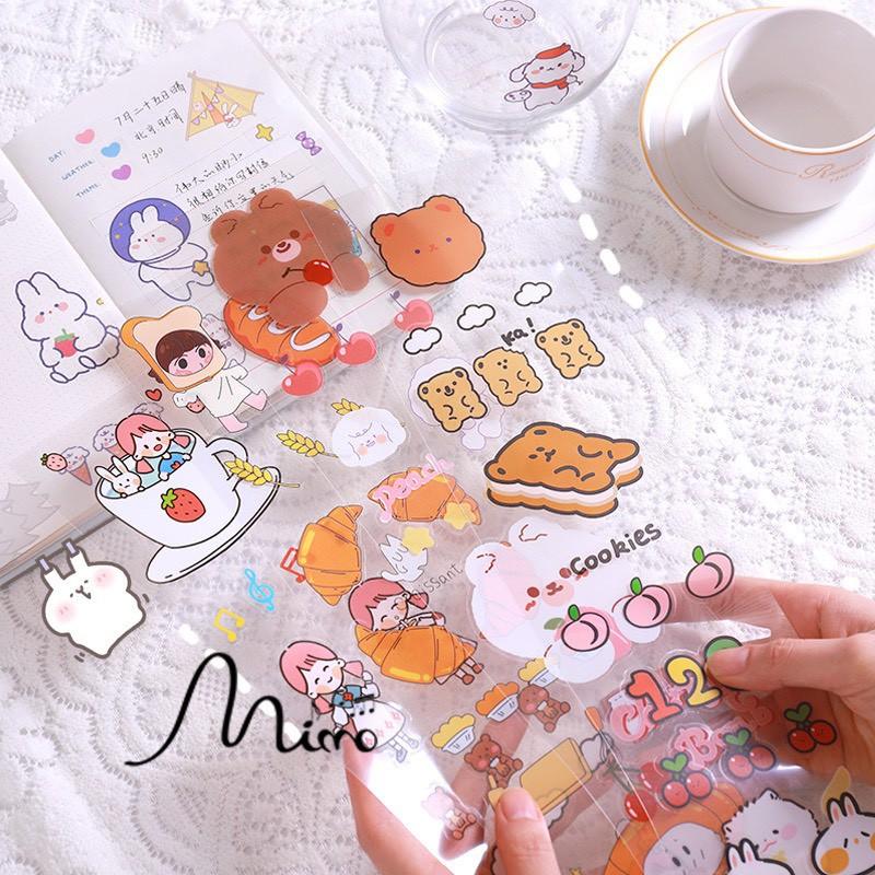 Sticker xinh xắn trang trí nhà cửa, vật dụng kích thước 53*9cm