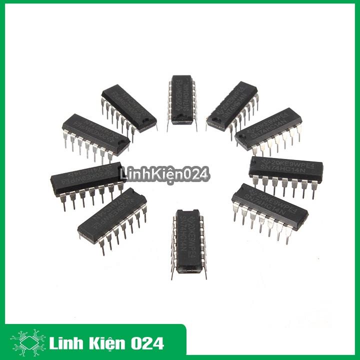 IC Chức Năng 74HC14 DIP14 Hex Inverter Schmitt Trigger