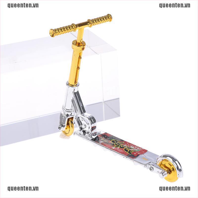 Mini Scooter Child Educational Toy Finger Scooter Bike Fingerboard Skateboard QUVN