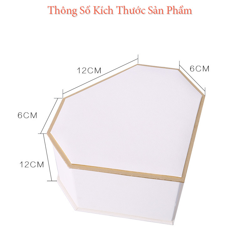 Quà 20/10, 20/11, Quà Sinh Nhật Ý Nghĩa Tặng Người Yêu, Tặng Bạn Gái - Hộp Hoa Hồng Sáp Tim Hương Thơm 3 Năm Có Ngăn Kéo Cao Cấp Sang Trọng