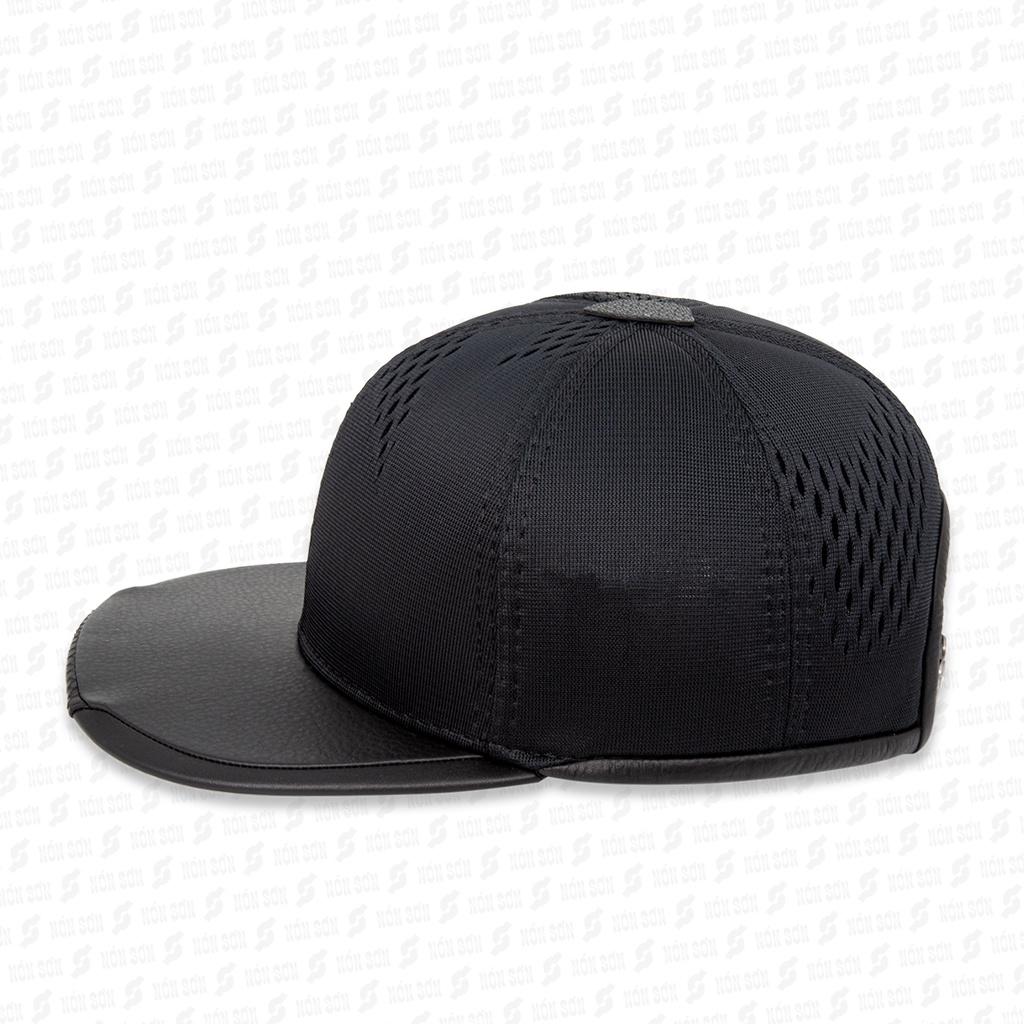 Mũ snapback hiphop nam nữ NÓN SƠN chính hãng MC229-ĐN1