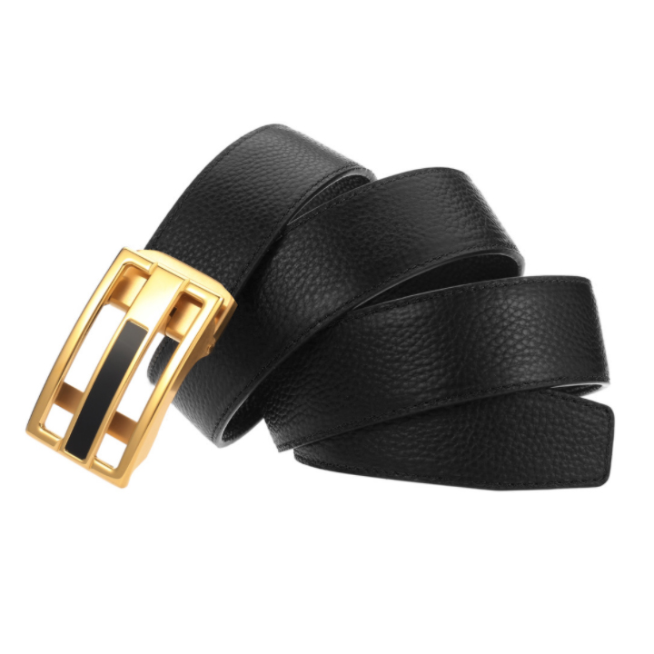 Dây Nịt Nam SAM Leather SFDN138 - Thắt Lưng Nam Da Bò Cao Cấp/ Mặt Khoá Thắt Lưng Inox Không Gỉ, Men's belts