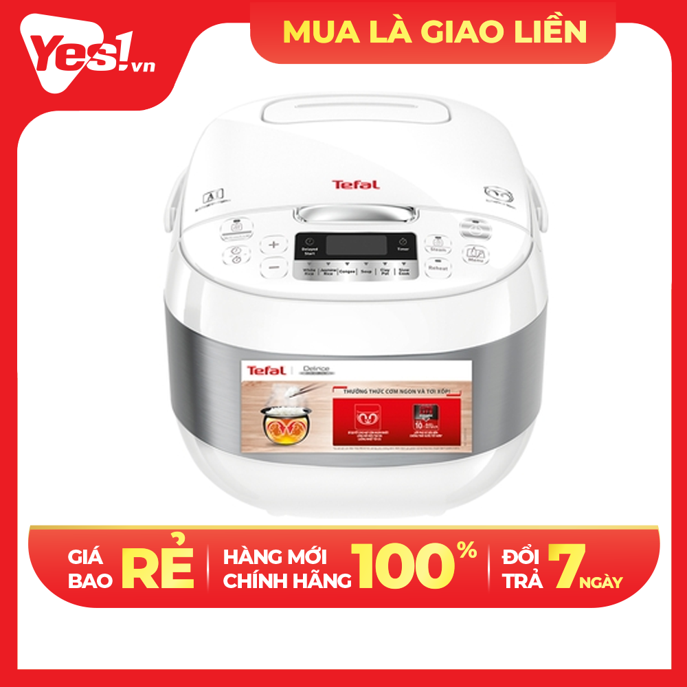 Nồi Cơm Điện Tử Tefal RK752168 - 1.8L, 750W - Hàng Chính Hãng