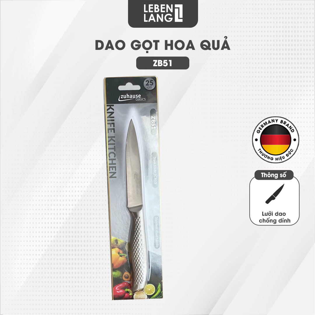 Dao gọt hoa quả Zuhausebasics ZB51, kích thước 25cm