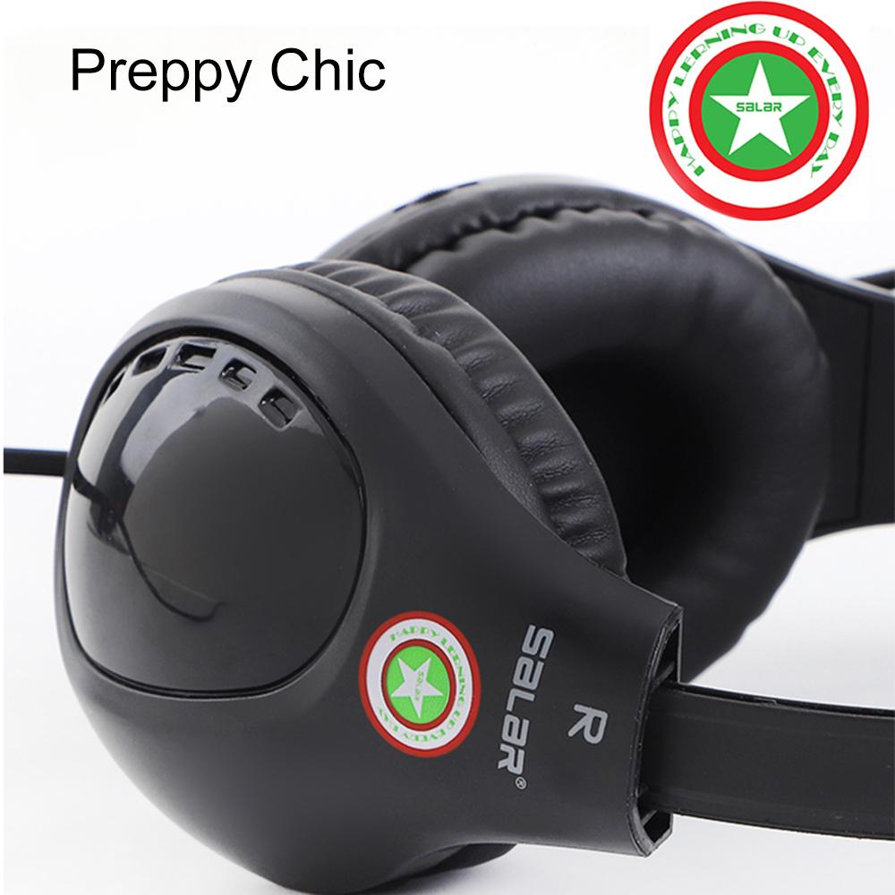 Tai nghe có dây A566H dành cho máy tính dành cho sinh viên Tai nghe loại bỏ tiếng ồn nhẹ với micrô cho giáo dục học tập trực tuyến