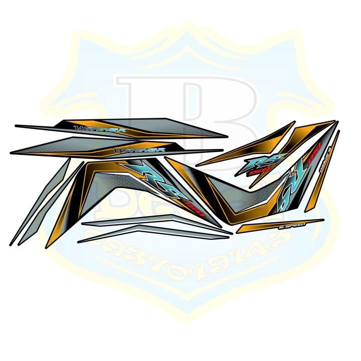 Tem rời dành cho winner RS 150 đen