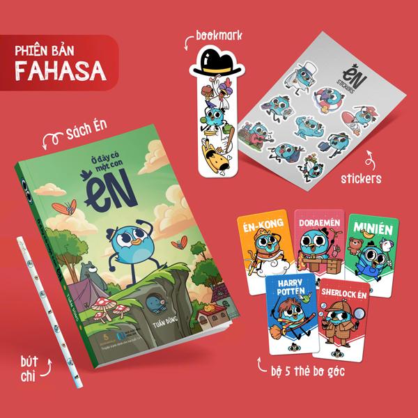 Sách - Ở Đây Có Một Con Én - Phiên Bản Fahasa - Tặng Kèm 1 Bút Chì + 1 Bookmark + 5 Card Bo Góc + 1 Sticker A5