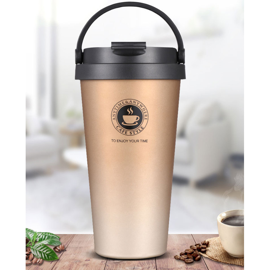 Ly Giữ Nhiệt Cafe 12h Dung Tích 500ml