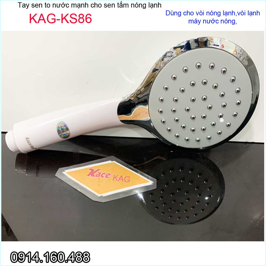 Vòi sen tắm KAG-KS86 trọn bộ có dây, best sales shower head vòi hoa sen tia nước mạnh sử dụng tốt