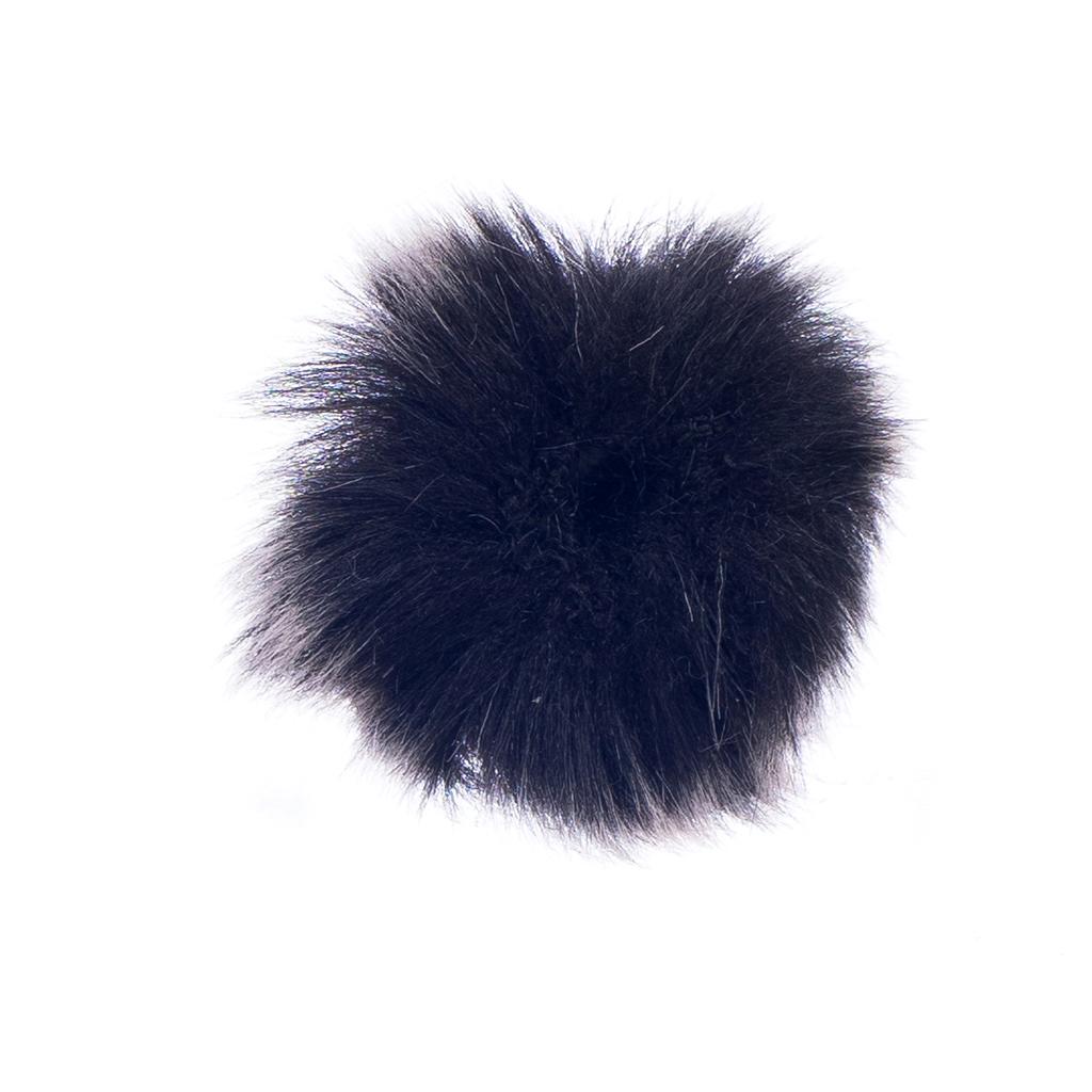 Bộ Lông màu đen Micro Kính Chắn Gió Gió Bịt cho Ve Áo Lavalier Mic
