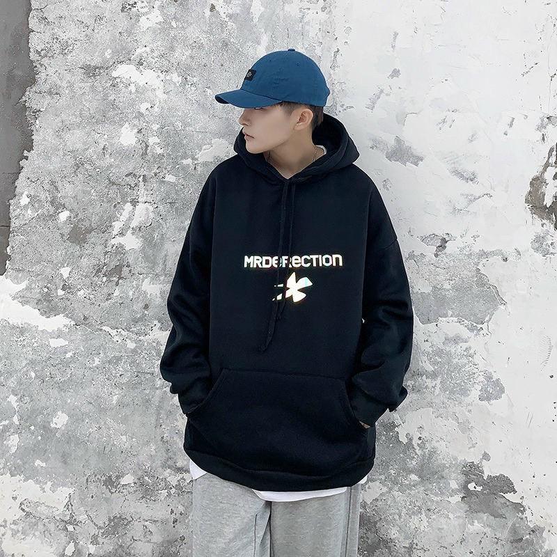 Áo Hoodie Nỉ Nam Nữ From Rộng Unisex In Dạ Quang Phát Sáng Cực Hot Chất Nỉ Ngoại Dày Dặn (mrderection)