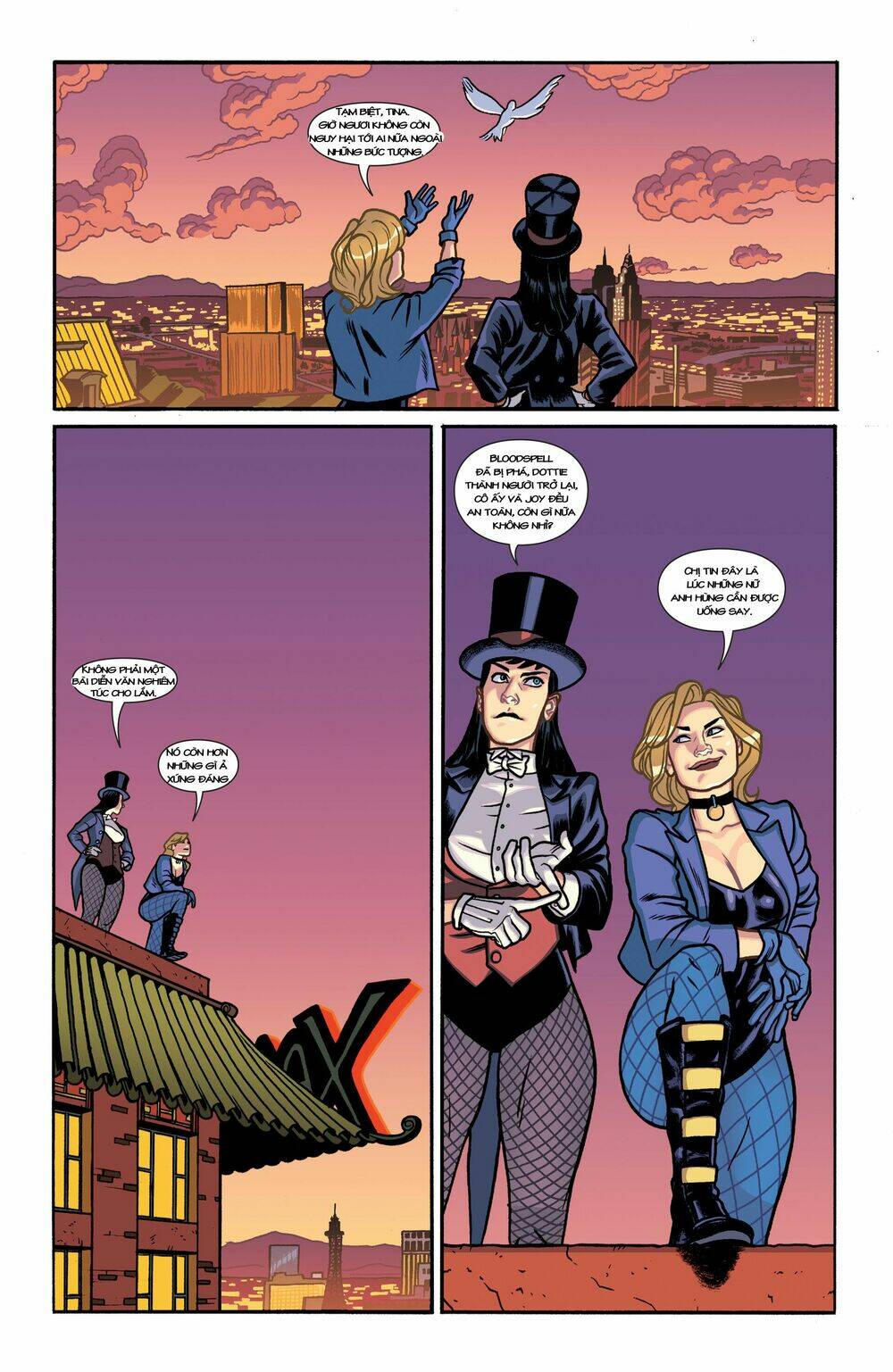 black canary and zatanna - bloodspell chapter 3 39