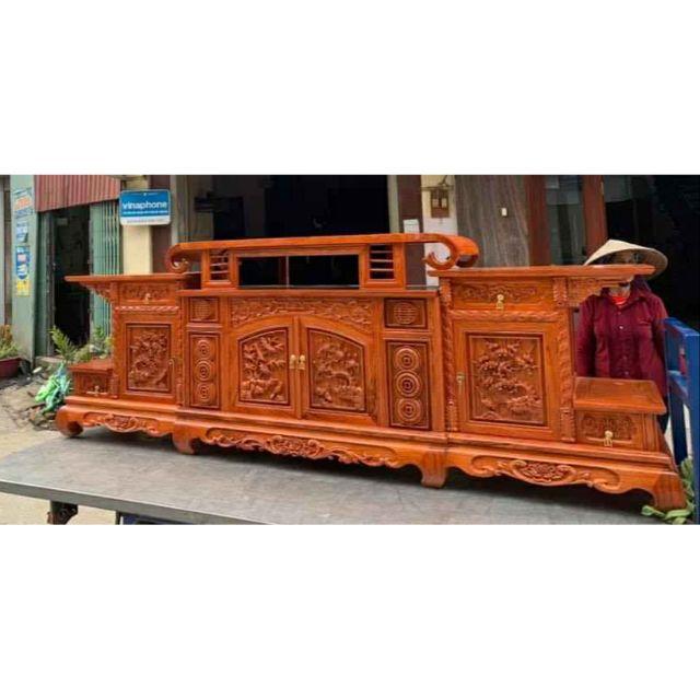 Kệ tivi .gỗ hương đá