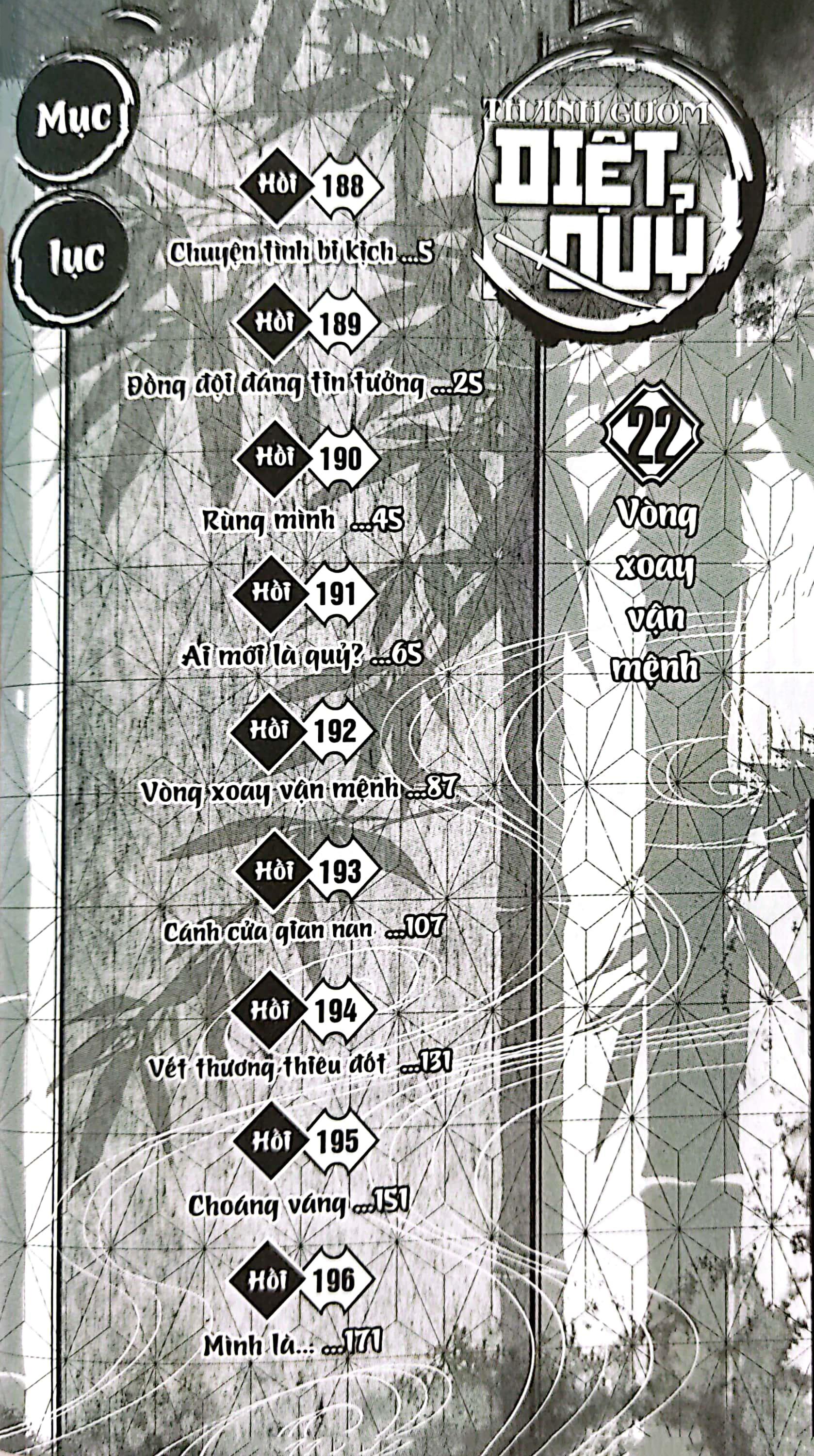 Sách - Thanh Gươm Diệt Quỷ - Kimetsu No Yaiba - Tập 22 - Vòng Xoay Vận Mệnh (Tái Bản 2025)