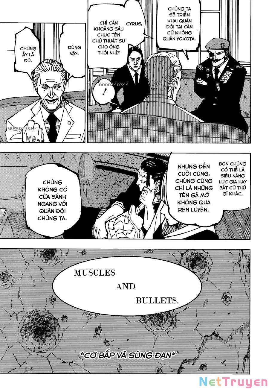 jujutsu kaisen - chú thuật hồi chiến chapter 201 9