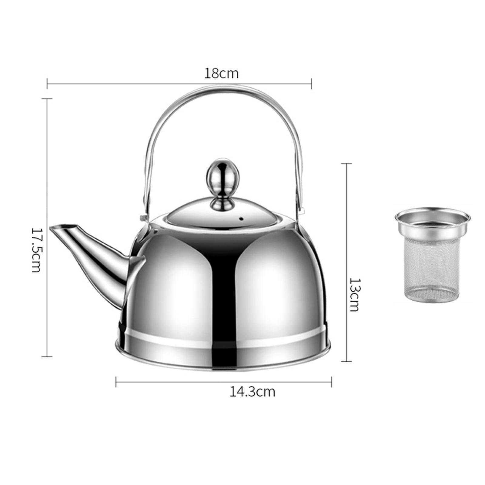 Tea Kettle Water Pot with Removable Infuser for Camping Kitchen Hiking