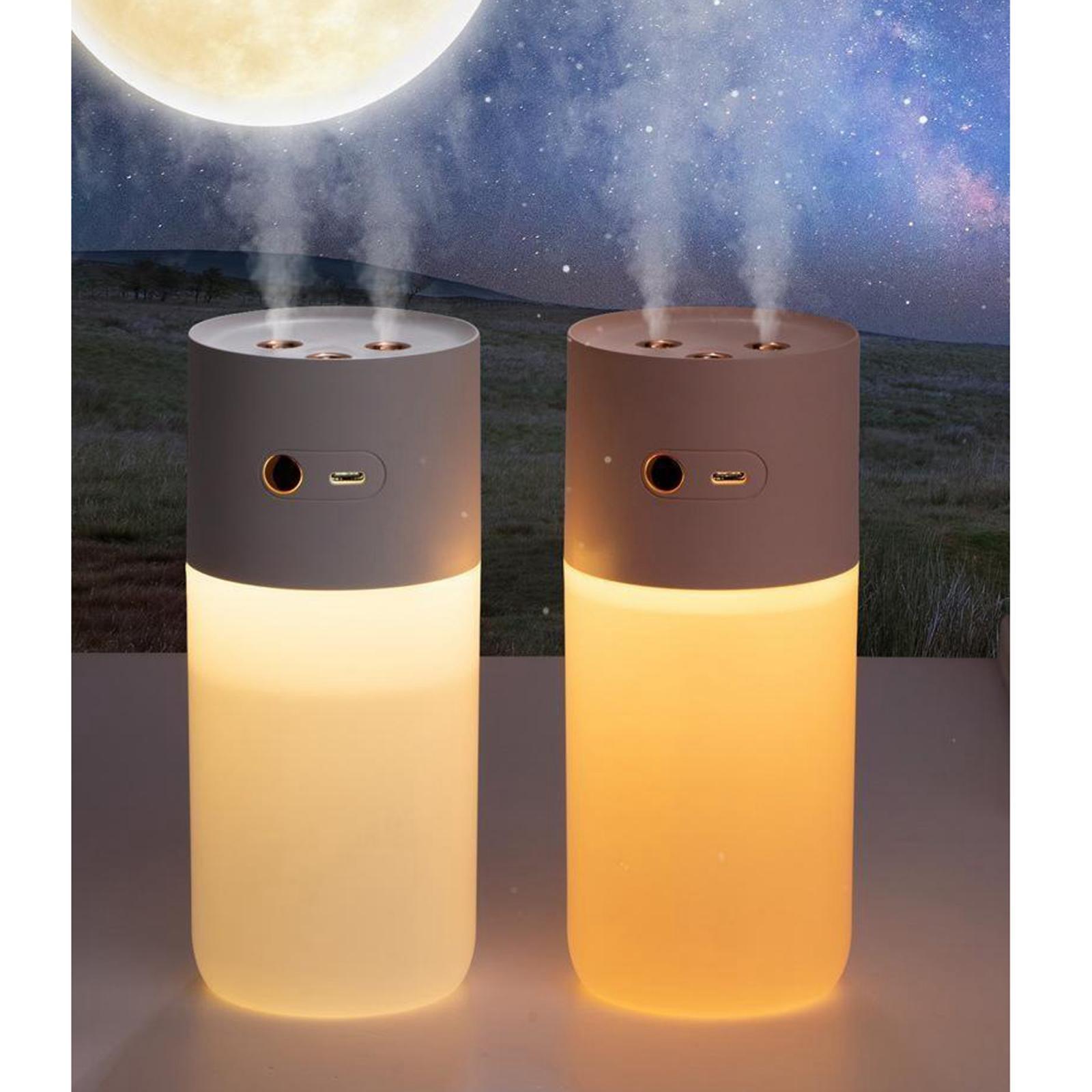 Ultrasonic Humidifier USB LED Lamp Aroma Nano Diffuser Mist