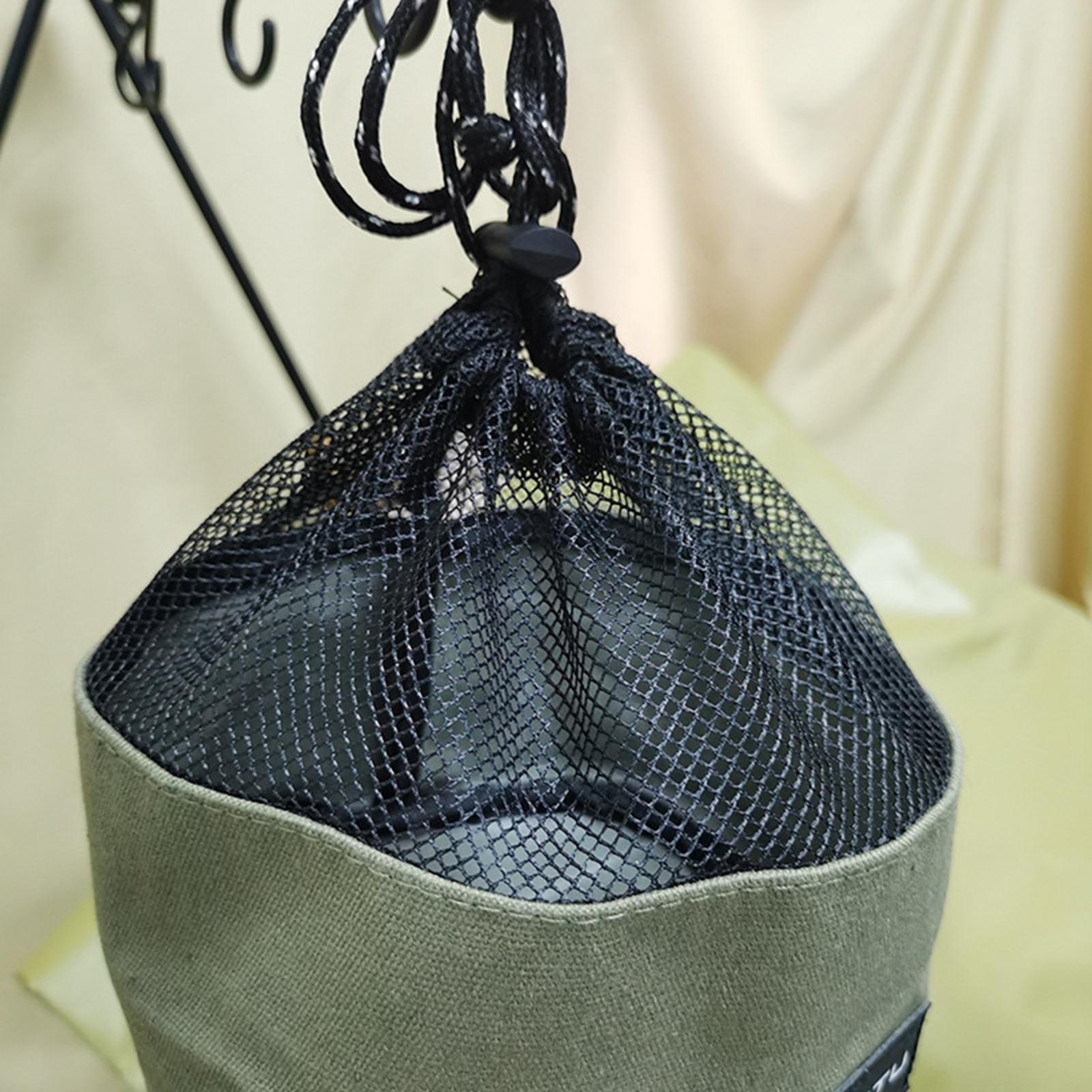 Camping Cookware Storage Bag Tote Utensil Drawstring Bag Cooking BBQ