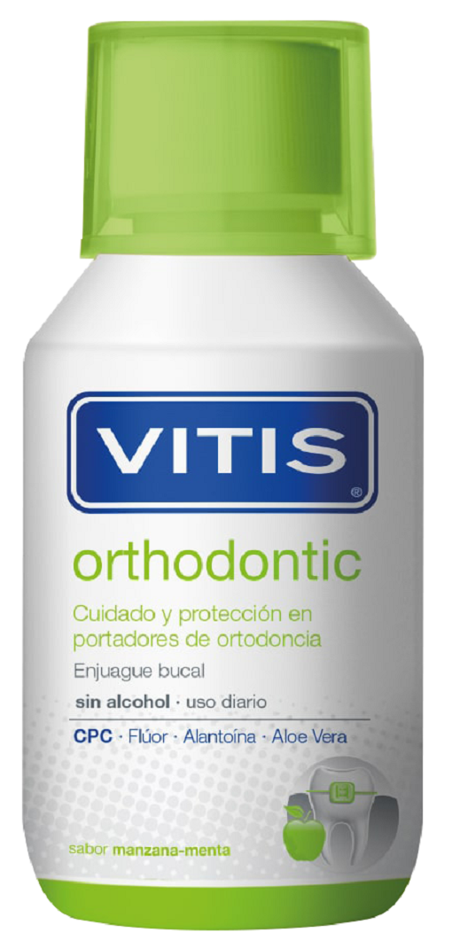 Nước súc miệng cho người mang khí cụ chỉnh nha Vitis Orthodontic 150ml