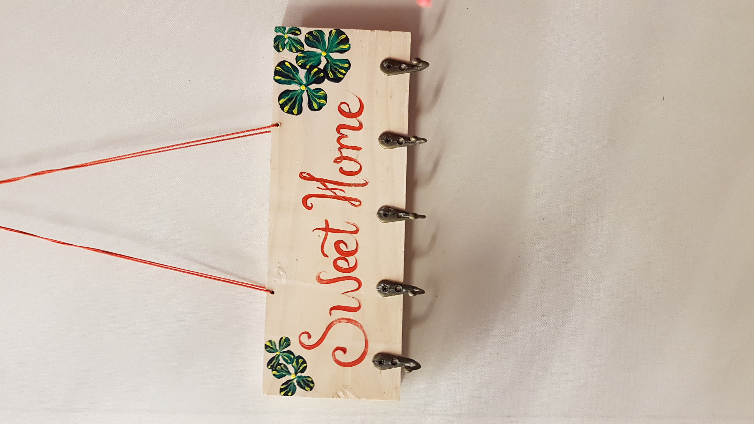 Bảng gỗ treo chìa khóa - Bảng gỗ chữ Sweet Home handmade xinh xắn, phụ kiện trang trí nhà cửa, món quà ý nghĩa dành tặng bạn bè, người thân. Giao hoa văn ngẫu nhiên từ HCM