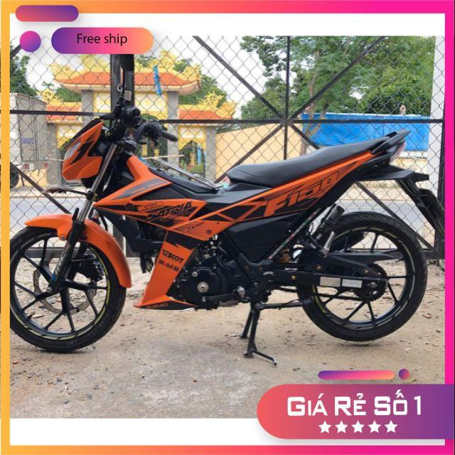 Tem rời dành cho xe satria in decal trong dán xe cam