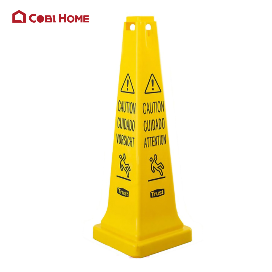 Biển cảnh báo bằng nhựa Caution Wet Floor RUST