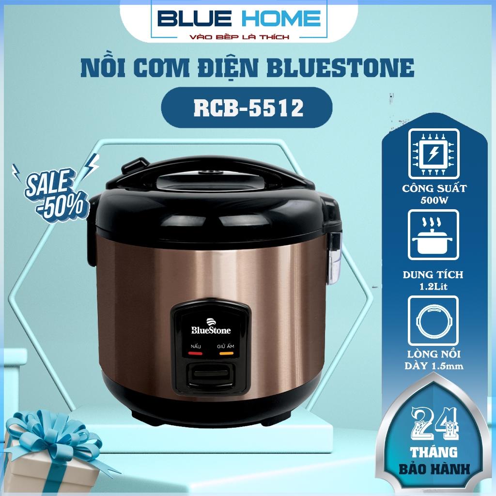 Nồi Cơm Điện BlueStone RCB-5512, 1.2Lit - 500w, Hàng Chính Hãng