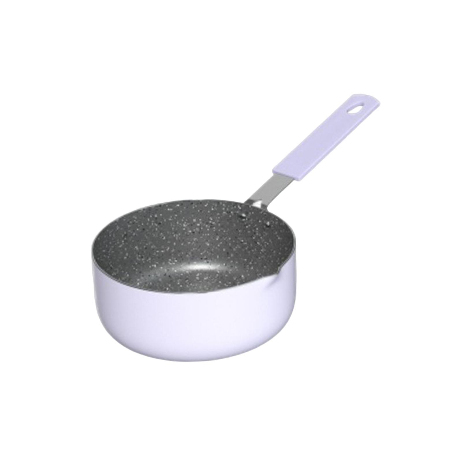 Small Milk Pot Portable Saucepan Pan Small Cookware for Restaurant Bar Hotel