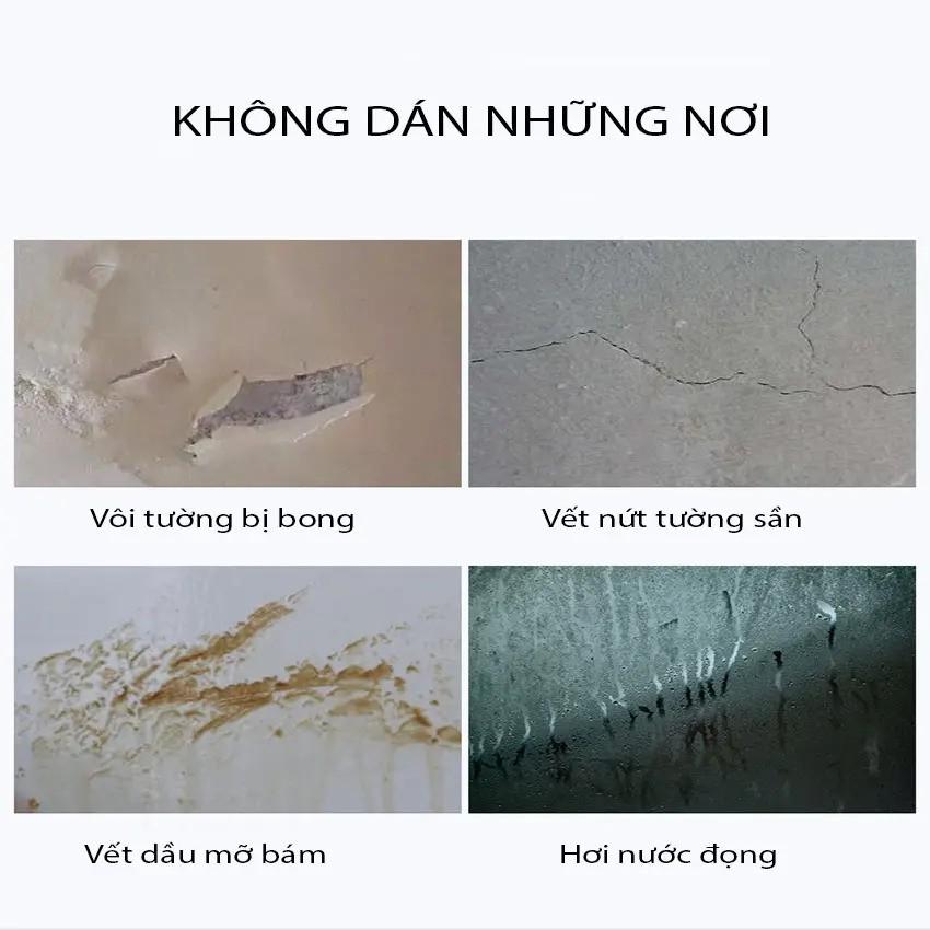 Băng keo nano 2 mặt siêu dính trong suốt dày 2mm, chất liệu acrylic dán mọi vật dụng