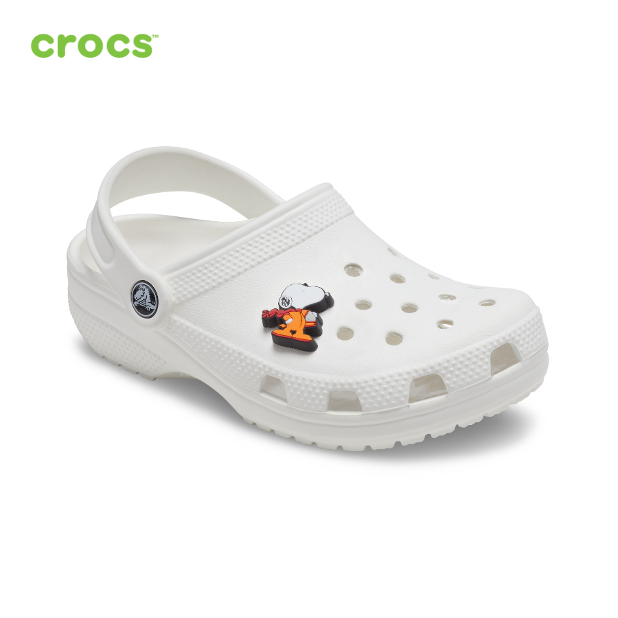 Sticker nhựa jibbitz gắn dép unisex Crocs Peanuts Astronaut Snoopy - 10008309