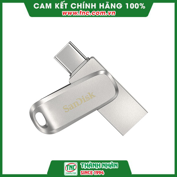 USB 128GB SanDisk Ultra Dual Drive Luxe Type-C (SDDDC4-128G-G46)- Hàng chính hãng