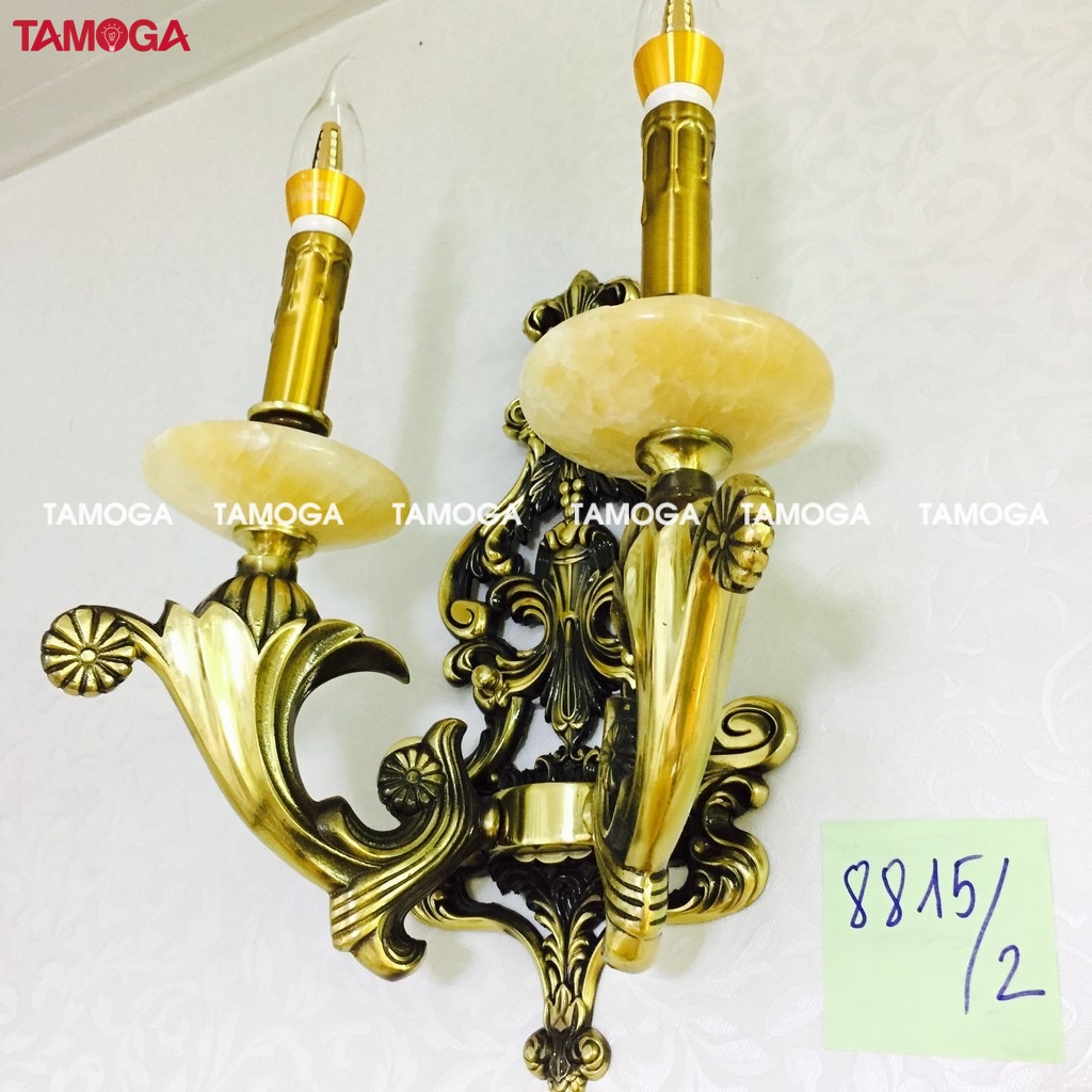 Đèn tường nến đồng TAMOGA MEIL 8815/1 + Kèm bóng nến râu