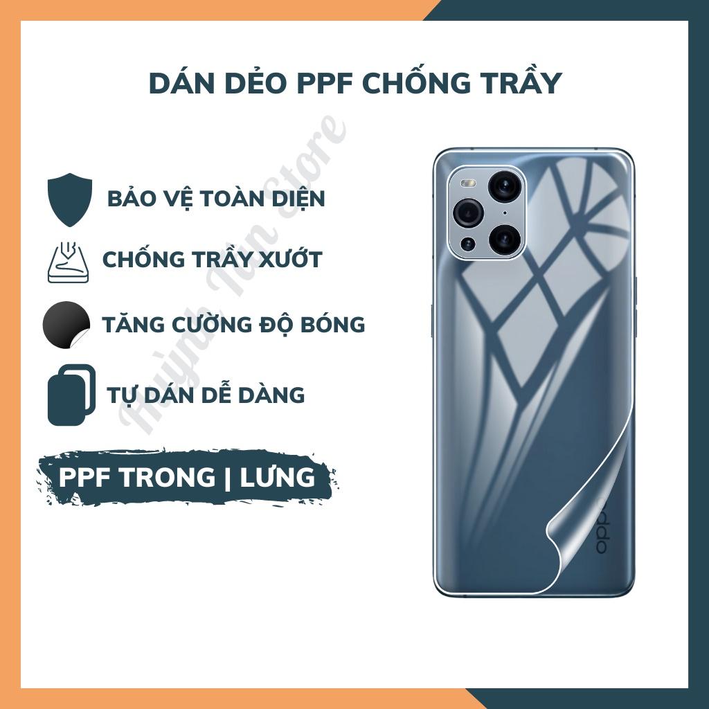 Dán dẻo PPF Find X3 , X3 Pro 5G trong suốt hoặc nhám , chống trầy xướt, giữ nguyên vẻ đẹp ban đầu