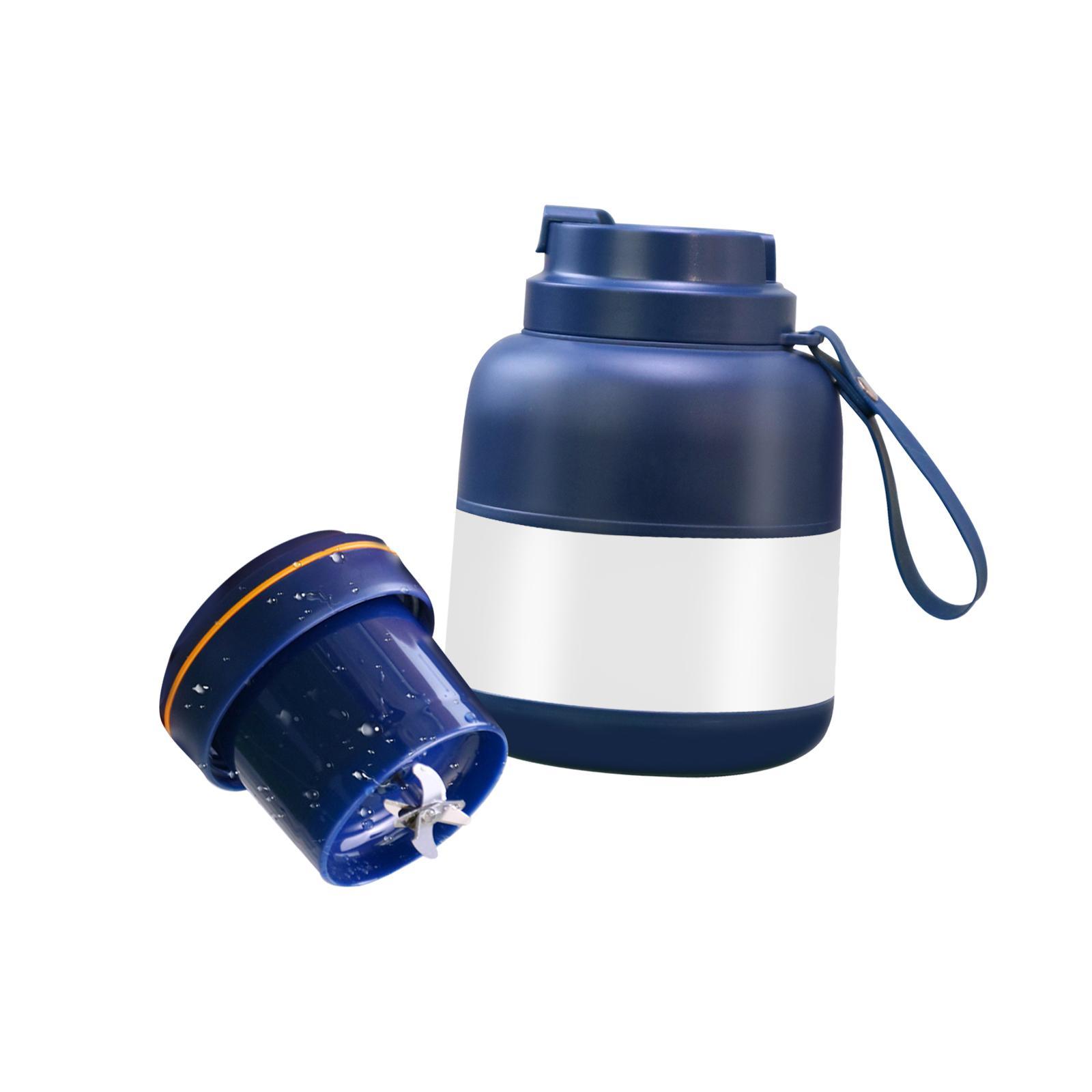 Portable Blender Personal Size Juicer Cup USB Juice Cup Multifunctional Compact Fruit Mixing Machine Smoothie Blender for Fitness Enthusiasts