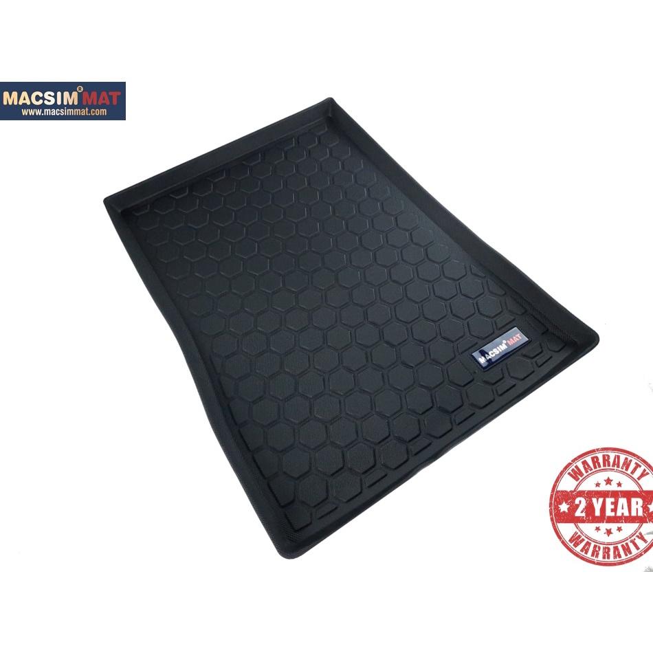 Thảm lót cốp xe ô tô BMW 7 series  nhãn hiệu Macsim hàng loại 2