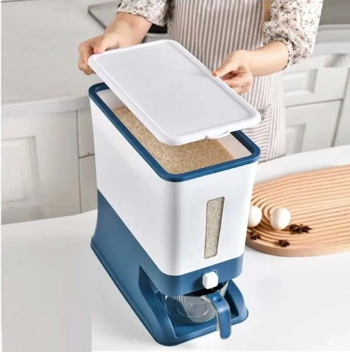 Thùng đựng gạo tiện ích 10kg Hokori