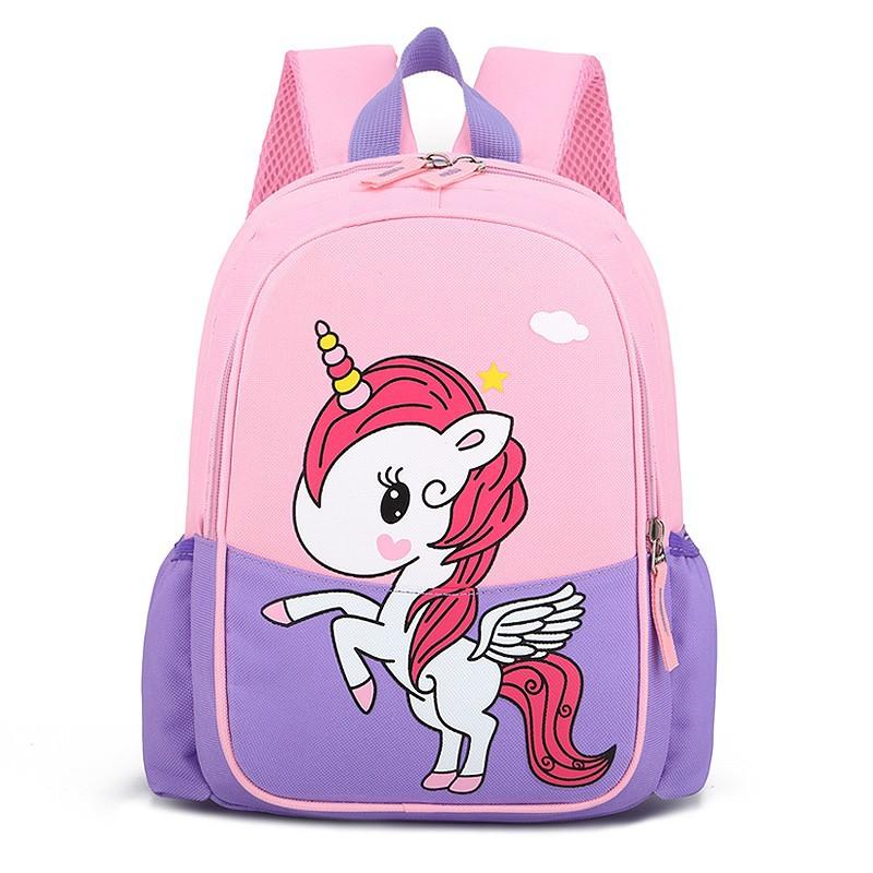 Động Vật Mới Trẻ Em Ba Lô Kỳ Lân Thiết Kế Bé Gái Bé Trai Ba Lô Tập Đi Trẻ Em Neoprene Trường Túi Mẫu Giáo Hoạt Hình Túi