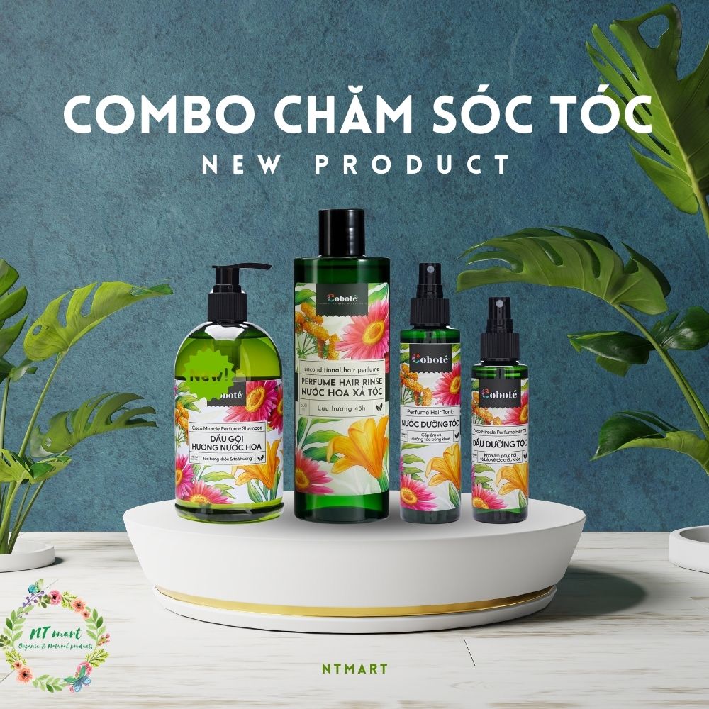 COBOTÉ - Combo Dưỡng tóc Hương nước hoa - Perfume Hair Care