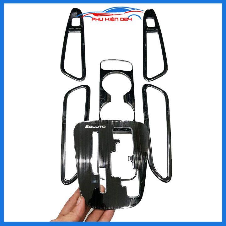 Ốp nội thất Soluto 2019-2020-2021 vân Titan bảo vệ chống xước và làm đẹp xe